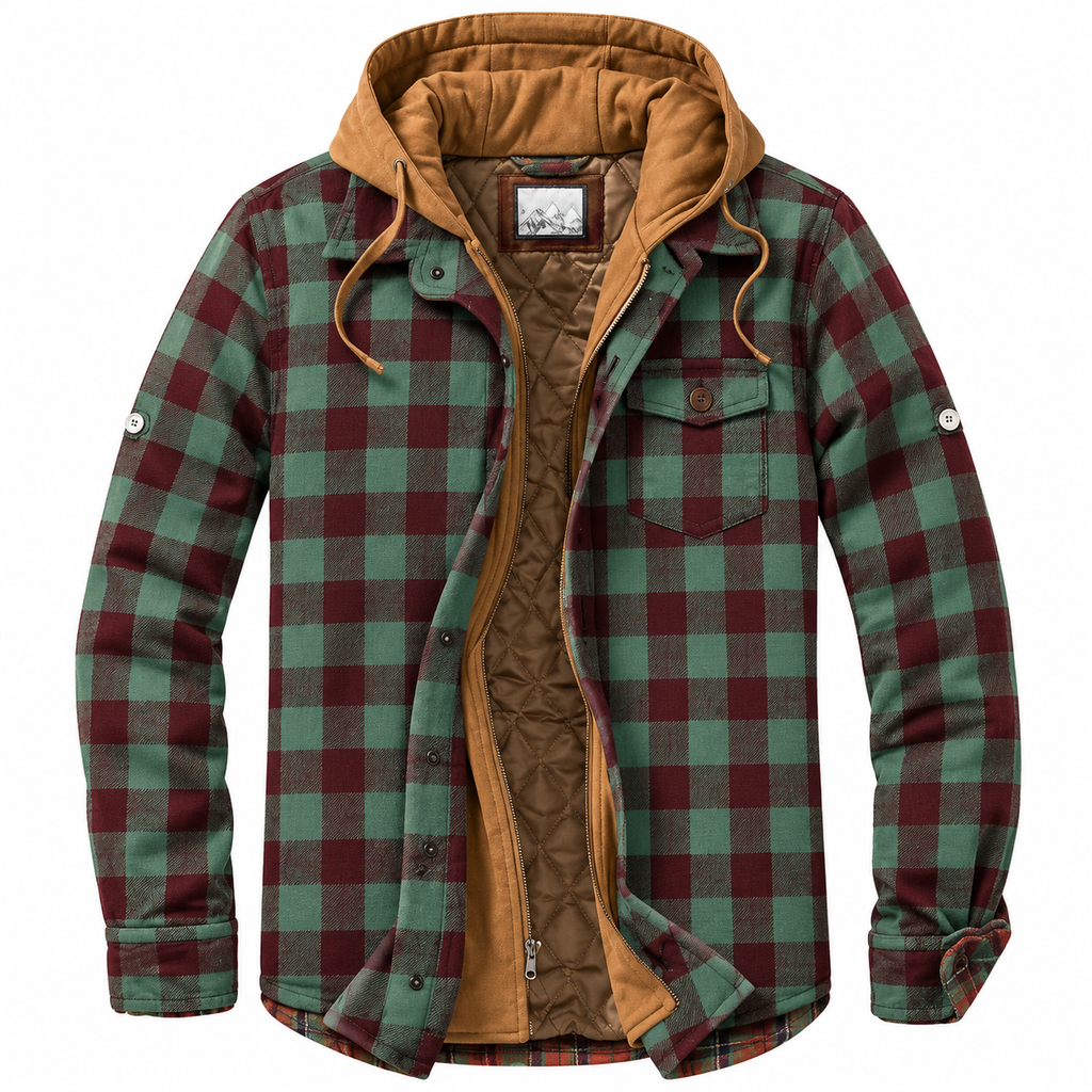 Castell | Chaqueta urbana de cuadros