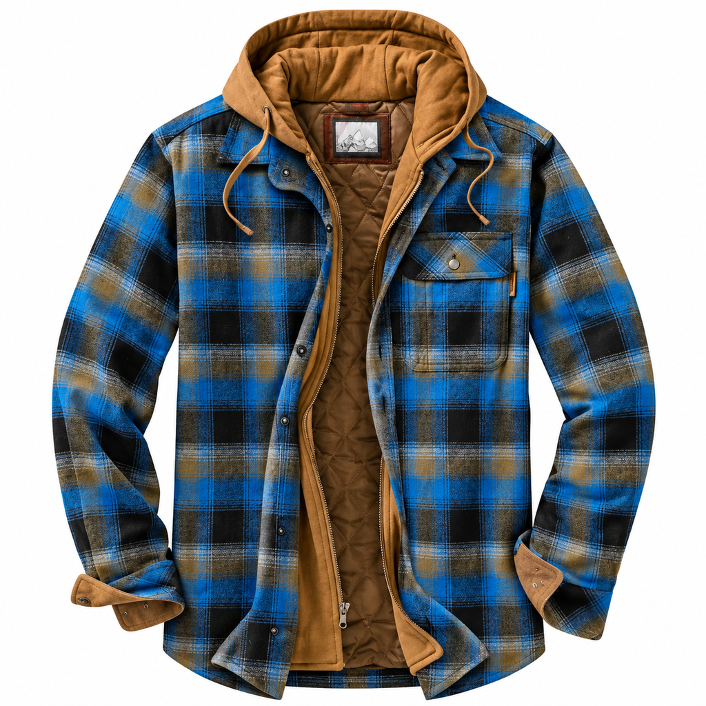 Castell | Chaqueta urbana de cuadros