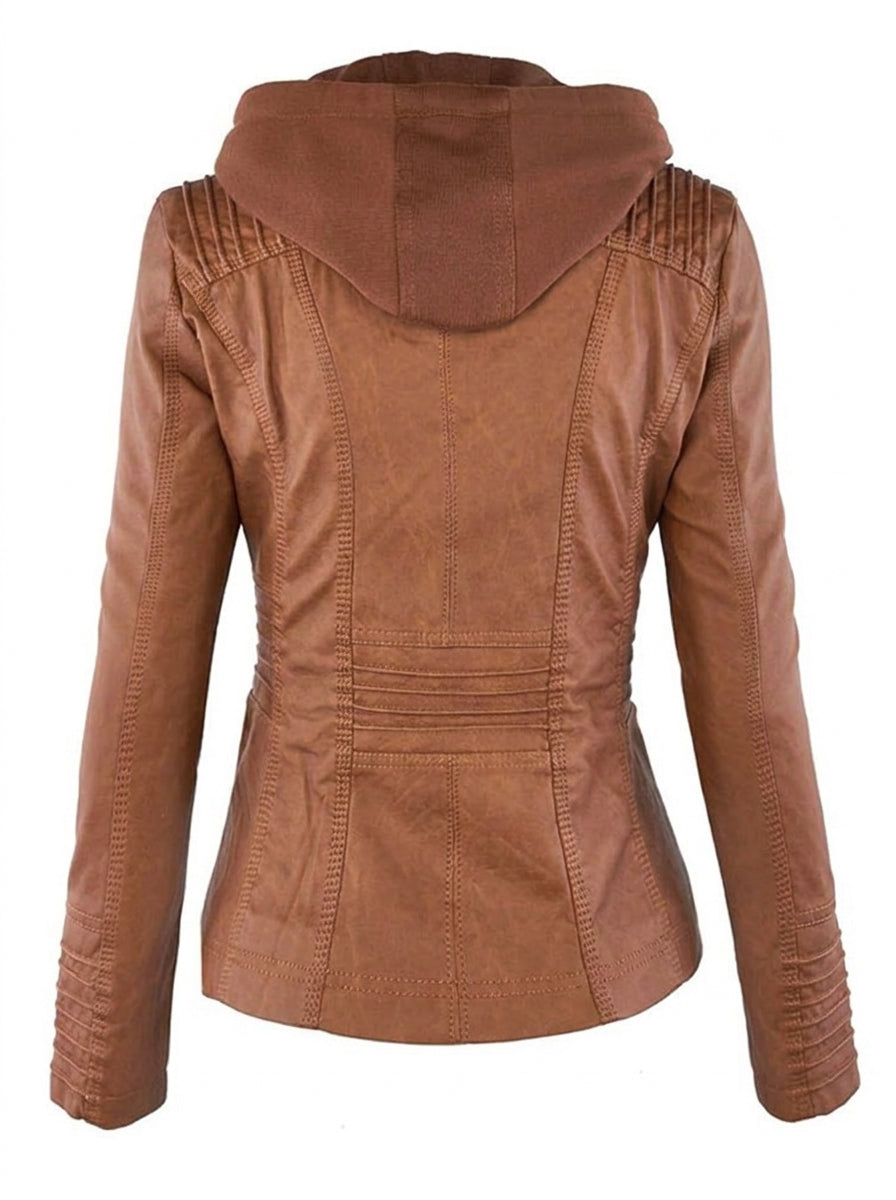 Valeria - Chaqueta de Piel Resistente y Elegante