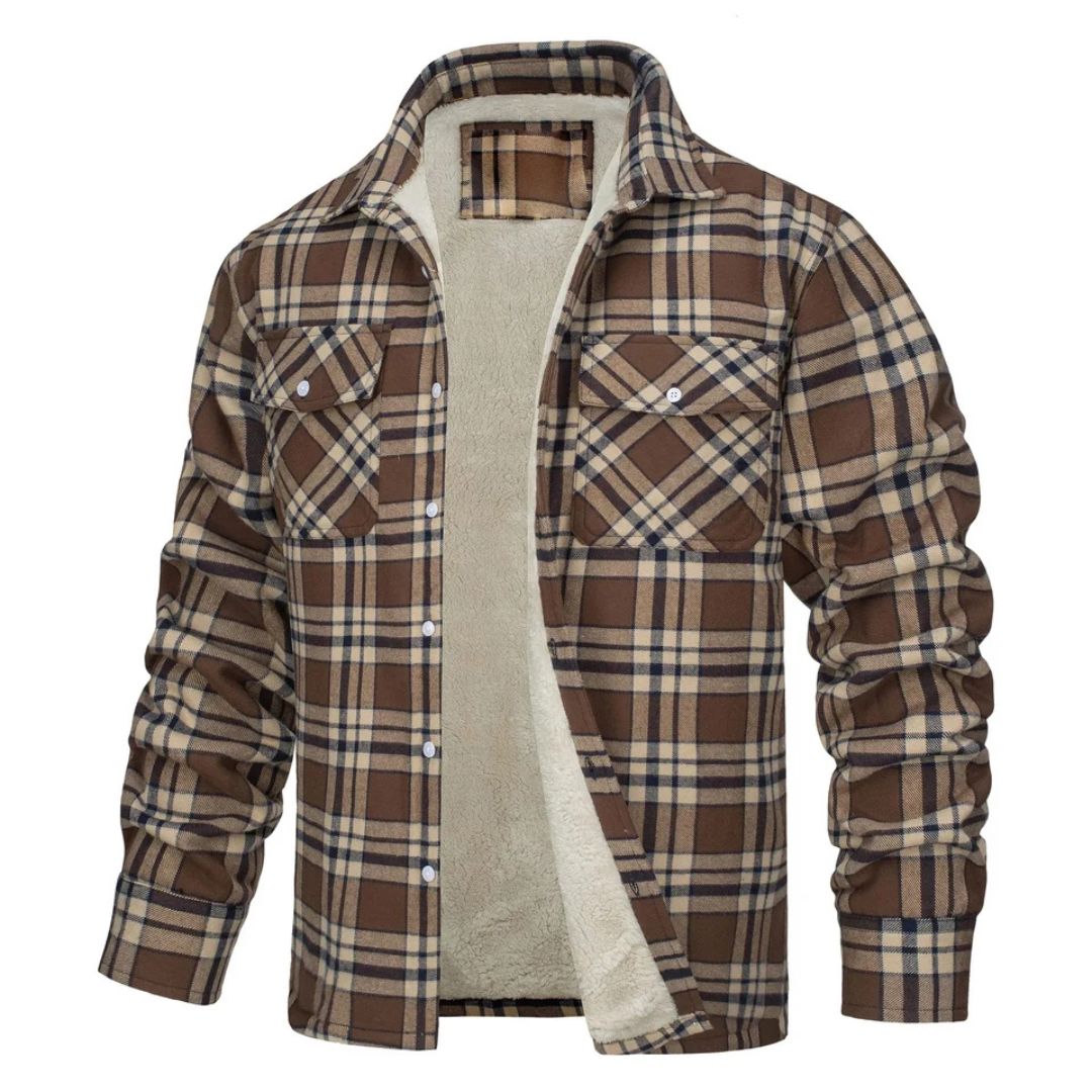 Castell | Chaqueta Abrigada de Cuadros
