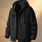 Castell | Chaqueta Vaquera Urbana con Capucha