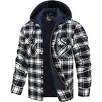 Castell | Chaqueta de Cuadros Abrigada